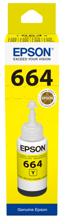 Epson T6644 Sarı (Yellow) Mürekkep Kartuşu